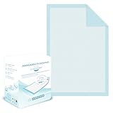 25x ARNOMED Inkontinenzunterlage Einweg Light, saugfähige Krankenunterlagen 60x90cm, Baby Wickelunterlage Einweg, 5-lagige Zellstoff Unterlagen Bett bei Inkontinenz, Betteinlagen Einweg, Unterlage