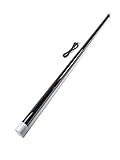 PSYWORK Schwarzlicht Komplettset Eco 150cm 58W mit weißer Fassung
