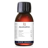 Naissance Rizinusöl (Nr. 217) - 100ml - Kaltgepresst - für Haare, Wimpern, Augenbrauen, Haut, gesicht