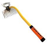 Topbashgo Unkraut Entferner Gerät, Unkrautstecher, Unkraut Entferner Gerät, Gartenwerkzeug, Unkraut Entferner Gerät, Fugenkratzer Mit Stiel (#E)