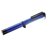 HONMEET Cob LED Taschenlampe mit Magnet und Clip 300 Lumen Arbeitsleuchte für Wandern Camping und Auto Kompakte Werkstattlampe für Reparaturen und Notfälle