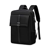 Dobaly Rucksack Herren Laptop Rucksack 17,3 Zoll, Schulrucksack mit Laptopfach Daypack für Arbeit Business Wandern Reisen Ausflüge Uni Schule Büro, Wasserdicht, Schwarz (17,3 Zoll)