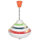 BSTCAR Elektrisch Kreisel mit LED Licht und Musik, Kunststoff Brummkreisel LED Leuchtendes Drift Spielzeug Klassischer Pumpkreisel Babys Kinder Jungen Mädchen