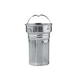 ETZRYSYB Teesieb Edelstahl Teefilter Energiebecher Ersatzkessel Ersatzkessel Ersatznetz