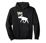 Schweden Flagge Elch Pullover Hoodie