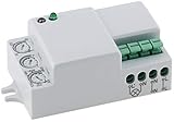 ChiliTec Bewegungsmelder Micro 230V 360° HF Hochfrequenz LED geeignet für Wand- und Deckenleuchten