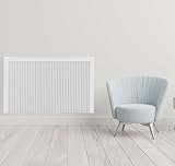 anapont Elektroheizung mit Schamottekern - Elektroheizkörper mit Speicherstein Schamotte - mit Thermostat - energiesparend - Made in Germany (1950 Watt 630hx980b, ANA-SMART W-Lan/WiFi)