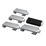 Effizienter Stahl-Lineal, Begrenzungsblock für genaues Messen, verstellbares Positionierungswerkzeug für Handwerker (18–50 mm)