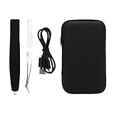 AUNMAS Wimpernpinzette mit Tragbarem Wimpernhärtungslicht, Schnelles Curling, Kabellos für Wimperntransplantation, Kompakter Stift, Geeignet für Anfänger und Heimwerker