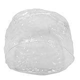 DOITOOL Transparente Sitzsack-hülle mit Reißverschluss Organizer und Kuscheltier Aufbewahrung Mini Lazy Sofa für Schlafzimmer Vielseitiger Aufbewahrungsbeutel für Kleinkinder ohne Füllung