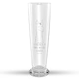 Mr. & Mrs. Panda Weizenglas Lamakopf Genervt - Geschenk, Weizen Glas, Alpaka, Recht haben, Weizenbier Glas, Partnerin, Chef, Weizenbierglas,