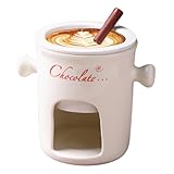 Fondue-Becher, Keramik, Cheese Melting Fondue-Topf, Schokoladenfondue-Tassen, kleine Fondue-Tassen, Keramik-Fondue-Tassen, Käsefondue-Tasse, Schokoladenschokolade-Becher, Fondue-Topf für Picknick,
