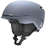 Atomic Four JR Skihelm für Kinder & Jugendliche - Grau - Größe XS - Max. Sicherheit bei Aufprällen - Innovatives Belüftungssystem - Kopfumfang 48-52 cm
