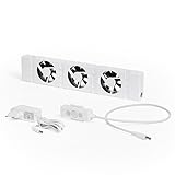 SpeedComfort Heizkörper Ventilator Mono Set – 1 Stück Heizkörperventilatoren - energieeffizienter Heizungsventilator - Bis zu 22% Energieeinsparung – Geräuscharm