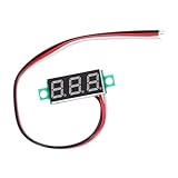 CANIGHT Präzises Micro LED Digitalvoltmeter Platinenmodul DC 4 30V 0 10A Voltmeter Anzeigetafel Hochauflösende Spannungsanzeige Mit Weißen Buchstaben Für Präzise Messungen