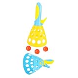PHENOFICE 1 Satz Ball werfen Tasse Fangspielzeug Kinderspielzeug Spiele für Kinder Outdoor-Schaufel interaktives Spielzeug Kinder Spielzeug Bälle Spielzeug interaktive Click-Catch-Bälle Abs