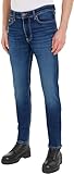 Tommy Jeans Herren Jeans Simon Skinny AH1254 Slim Fit, Blau (Denim Dark), 34W / 30L