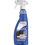 SONAX Xtreme Reifen+Kunststoff Reiniger (750 ml) Spezialreiniger für Reifen und unlackierte Kunststoffteile außen zur Entfernung von Schmutz und Rückständen von Pflegemitteln | Art-Nr. 02694000