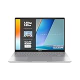 ASUS Vivobook S 14 S3407CA-LY040W WUXGA Notebook 35,6 cm (14 Zoll), Intel Core Ultra 7 255H, 16 GB RAM, 1 TB SSD, ARC 140T, Windows 11 Home, Mattgrau, spanische QWERTY-Tastatur