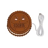 Legami - USB Tassenwärmer, Hält Getränke warm, Thema Cookie, Ideal für Tassen und Gläser mit flachem Boden,