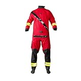 Neoprenanzüge Trockenanzug for Kajak, wasserdicht, atmungsaktiv, Surfen, Angeln, Rafting, BootClothes, EIN Stück(Red,XXXL)
