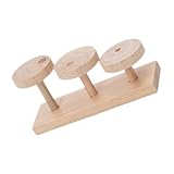 IMIKEYA Holzleiter Für Papageien Vogelkäfig Spielzeug Klettern Leiter Vogelzubehör Sittichleiter Hamster Leiter Aktivität Für Vögel