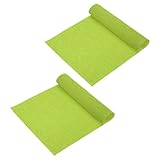 sourcing map Krepppapierrolle, 25,4 x 248,9 cm breit, Krepppapier, Luftschlangen für Bastelarbeiten, Geschenkverpackungen, Geburtstage, Hochzeiten, Smaragdgrün, 25,4 x 248 cm