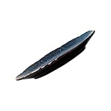 COLLBATH Ofenglasurplatte aus Keramik Restaurantteller Vintage Dessertteller Sushi-Servierplatte Saucen-Dip-Gericht die tellermanns tatsächl Steakschale aus Keramik Speiseteller Blue