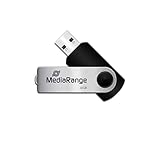 MediaRange USB Speicherstick, 32GB, Schwarz