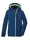 killtec Jungen Funktionsjacke mit Kapuze/Winterjacke ist wasserdicht KOW 159 BYS JCKT, dunkel ozean, 164, 40915-000