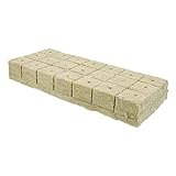 YARNOW 20St Zuchtkindergartenblock Sämling erde für zimmerpflanzen Starterwürfel Pflanzwerkzeug Anlasser setzlinge mineralwolle Gartengeräte Anbauschale für Weizengras Steinwolle Khaki
