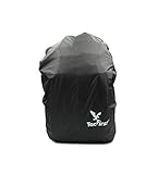 TacFirst Schutzbezug für Rucksäcke [wasserabweisend, schützt vor Regen, Staub, Schmutz und Sonnenlicht erhältlich] (30-40 Liter, Schwarz)