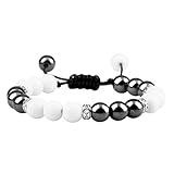 Neue Perlenarmbänder, nicht-magnitisches natürliches Tigerauge, schwarzer Lavastein, handgefertigt, verstellbare Armbänder, Freunde, Schmuck, modische, trendige Accessoires, kreatives Geschenk für