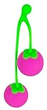 ORION Liebeskugeln 'Sweet Cherry' - intensive Love-Balls für Frauen, mit schwingenden Rotations-Kugeln, für effektives Beckenboden-Training, grün-pink