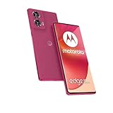 Motorola Moto Edge50 Fusion Smartphone(6,7''-FHD+-pOLED-Display,50-MP-Kamera, 8/256 GB, 5000 mAh, inkl. 68W-Ladegerät, Android 14) Hot Pink,inkl. Schutzcover+Handyhalterung [Exklusiv bei Amazon]