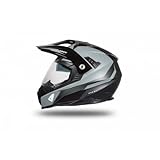 Helm Aries matt schwarz/grau