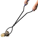 CKLT 101,6 cm Kaminzange, Kaminbesteck Brennholzzange, Klauengreifer für Lagerfeuer und Kaminöfen, Kohlenzange