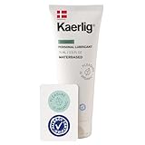 Kaerlig 75 ml Bio Gleitgel auf Wasserbasis - Wasserbasiertes Gleitmittel für angenehme Gleitfähigkeit - Gleitgel Gel Kompatibel mit Kondomen & Sexspielzeug - Hergestellt in Dänemark