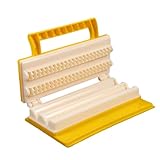 HOODANCOS Handlicher Fleischspieß Maker aus langlebigem Material doppelte Reihe für schnelles sicheres Grillen effizientes BBQ Werkzeug für Kebab Spieße bei Picknick und