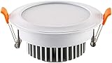 Beleuchtung Solide Ultradünne Einbaudownlight Home LED Landschaft Dreifarbiges Licht Versteckte Fluter Schlafzimmer Wohnzimmer Bad(Weißes Licht,12W)