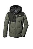 killtec Jungen Steppjacke/Winterjacke mit Kapuze KOW 376 BYS QLTD JCKT, moos, 116, 42212-000