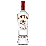 Smirnoff Red Label No.21 Vodka | Premium - Wodka | amerikanischer | handgefertigt in den USA | 37,5% vol | 700ml Einzelflasche | (Packung mit 6)