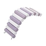 Yardwe Holzleiterspielzeug Lustige Chinchilla-leitern Reptile Bridge Rack-plattform Chinchilla-brücke Als Käfigdekoration Chinchilla-aktivitätsspielplatz Holzbrücke Violet Hölzern