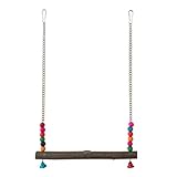 BUBEFSKD Lovebirds Papageien Spielzeug Wellensittiche Käfigständer Schaukel Kletterschaukel Für Haustier Vogel Sittiche Nymphensittiche Vogelschaukeln Für Sittiche