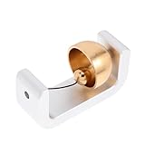 DIKACA Magnetische Vintage Türglocke mit Sanftem Klang Vielseitig für Laden Zuhause Garten mit Elegantem Design und Starkem Magnet zur Einfachen Befestigung an Metallflächen