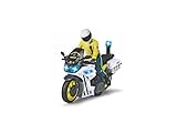 Dickie Toys - Yamaha-Motorrad der Zivilgarde, mit abnehmbarem Gelenk, Reibung, mit Licht und Sound, geeignet für Jungen und Mädchen ab 3 Jahren - 17 cm