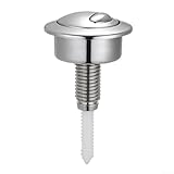 WC-Wassertank-Knopf-Ersatz, ForSiamp für 49 Ersatz-Druckknopf, WC-Spülknopf, Spülwassertank-Drucktasten, Zubehör für Twyford-Spülkästen