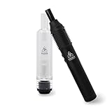 HIZEN Stilus Pro Konvektion Vaporizer + Wasserfilter Set, Verdampfer für Kräuter, USB-C, austauschbarer Akku, Glasmundstück, Endless Timer