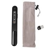 USB-Präsentationsklicker, Presenter Remote Smart Board Clicker Diashow-Computer mit Laserpointer, Batteriebetriebener Infrarot-Elektronikstift, Lautstärkeregelung für PPT,PC,Laptop