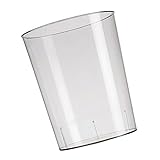 Generisch 1Stk Mülleimer Tabletts stationäre Lieferungen klarer Papierkorb klares Rohr Halter garbage disposal streugutbehälter abfalleimer Altpapierbehälter Büro-Aschebehälter das Haustier